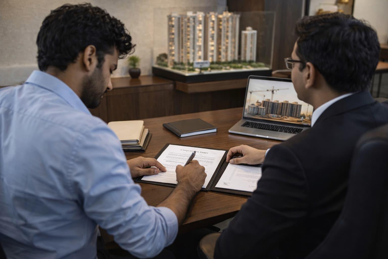 Joint venture land development